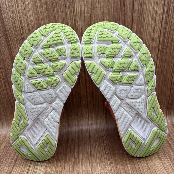 Hoka One Running Arahi 7 Papaya Orange Coral Pink Womens Size 9 B 1147851 PPYC - Picture 6 of 8